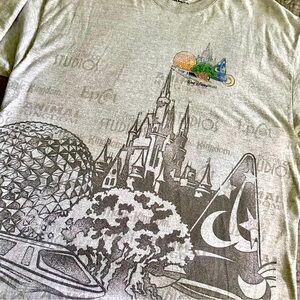 Disneyland Walt Disney World t-shirt, grey, size XL